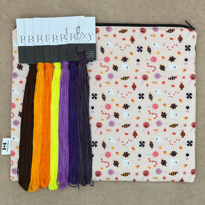 Trick or Treat - Small Project Bag and/or Coordinating Limited Edition Roxy Floss