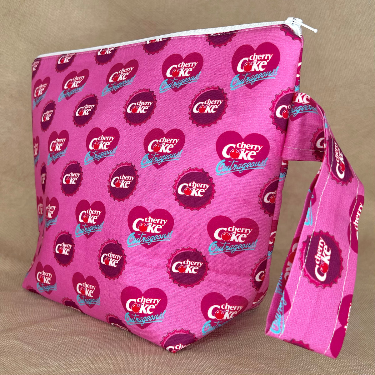 Cherry Coke - Project Kit with Floss and Medium Wedgetote