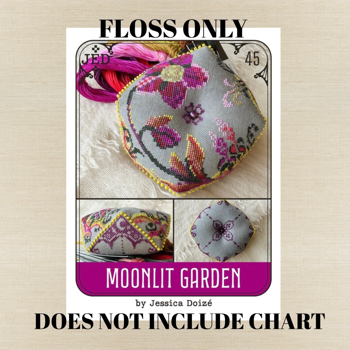 JEDxStitch - Moonlit Garden - Roxy Floss Pack