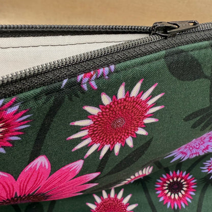 Bright Blooms (Sampler September 2025) - Project Bag with Coordinating Notions Pouch