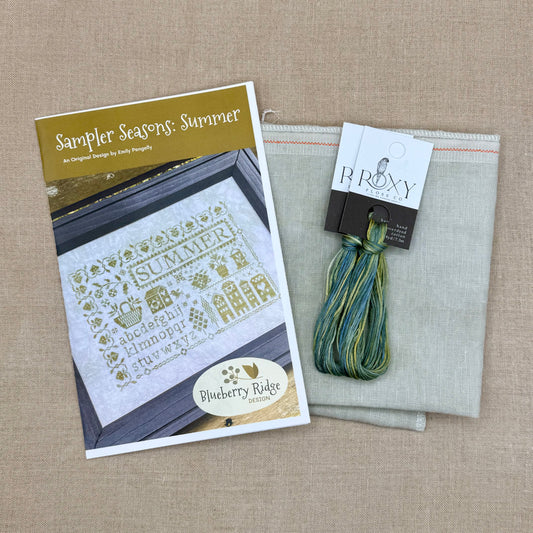 Blueberry Ridge Design - Sampler Seasons: Summer - Cross Stitch Kit