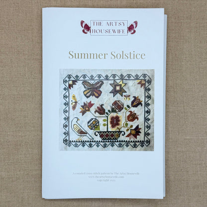 The Artsy Housewife - Summer Solstice - Chart and/or Roxy Floss Conversion