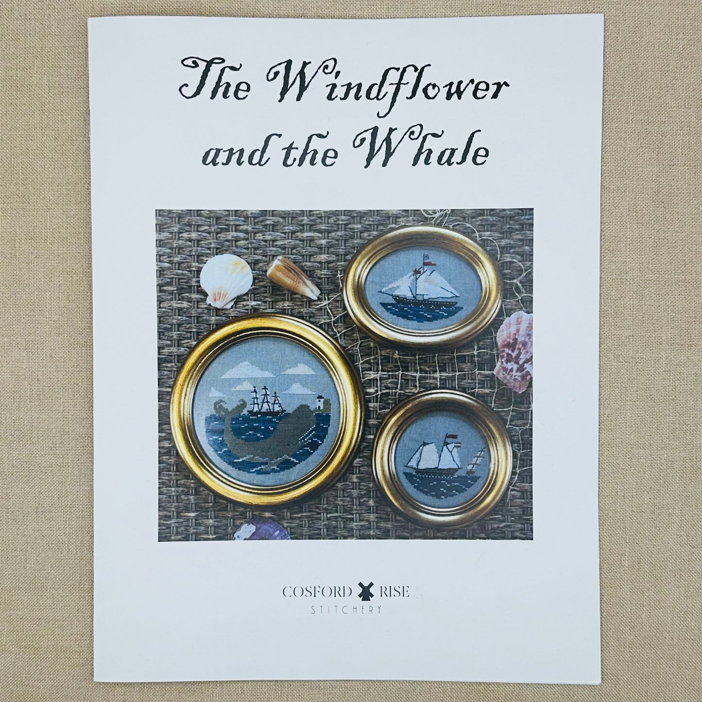Cosford Rise Stitchery - The Windflower and the Whale- Booklet Chart and/or Roxy Floss Conversion