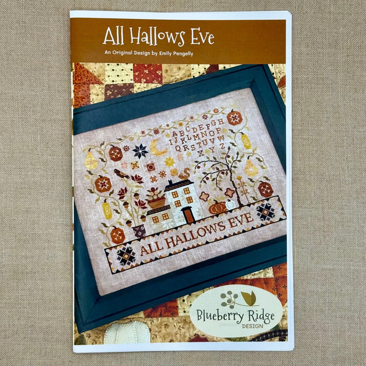 Blueberry Ridge Design - All Hallows Eve - Cross Stitch Chart and/or Roxy Floss Co Threads