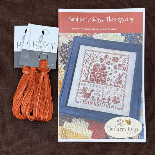 Blueberry Ridge Design - Sampler Holidays: Thanksgiving - Cross Stitch Kit