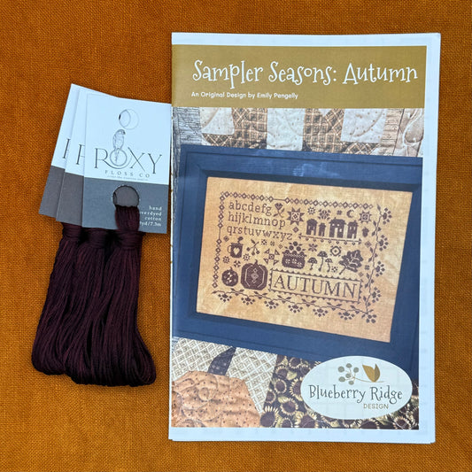 Blueberry Ridge Design - Sampler Seasons: Autumn - Cross Stitch Kit