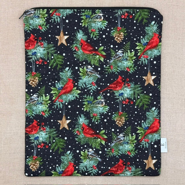 Cozy Cardinals - Small Project Bag
