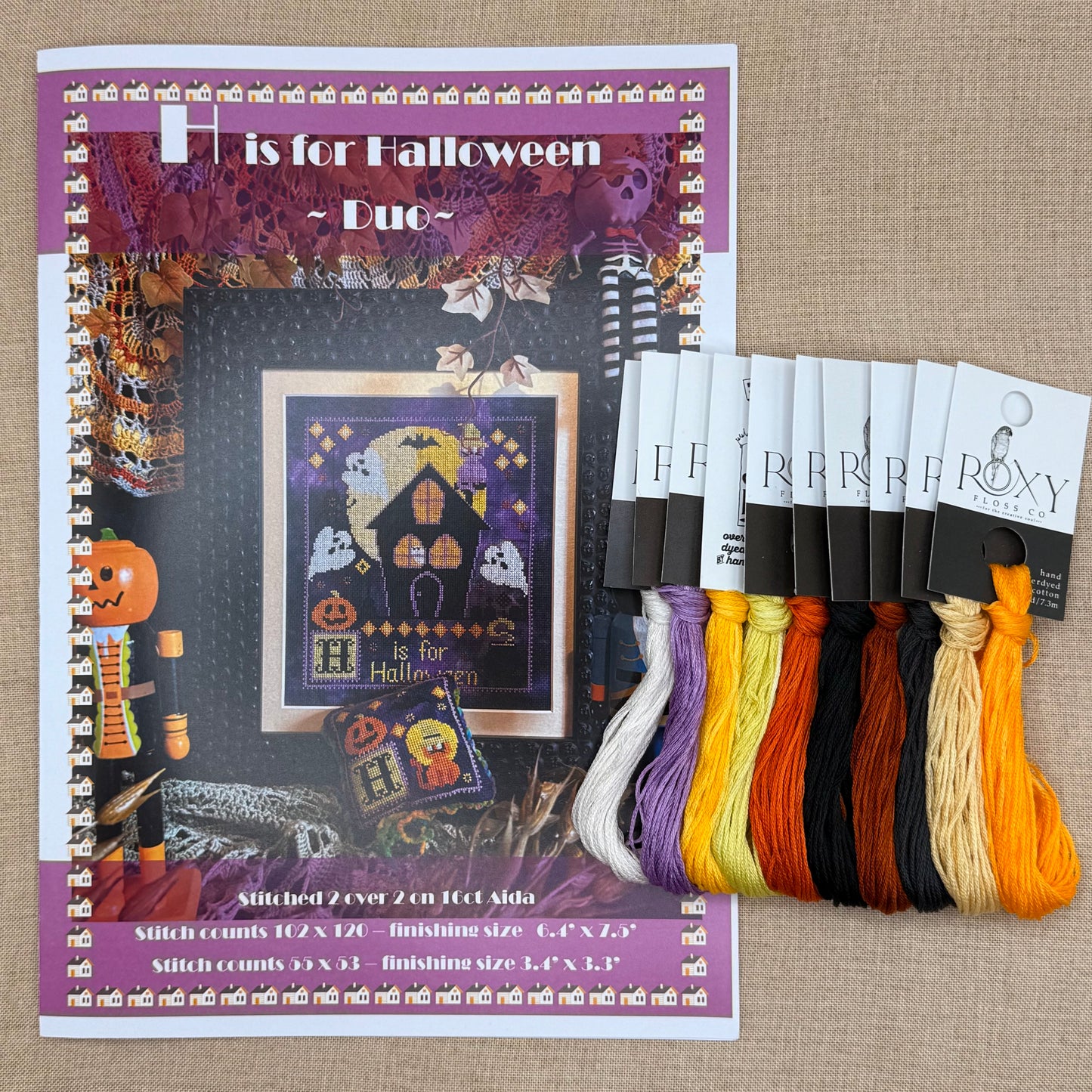 Yasmin's Made with Love - H is for Halloween - Chart and/or Roxy Floss Conversion