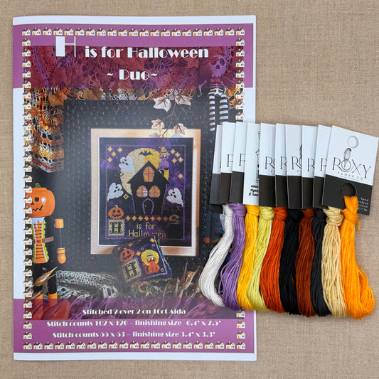 Yasmin's Made with Love - H is for Halloween - Chart and/or Roxy Floss Conversion