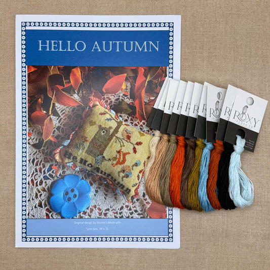 Yasmin's Made with Love - Hello Autumn - Chart and/or Roxy Floss Conversion