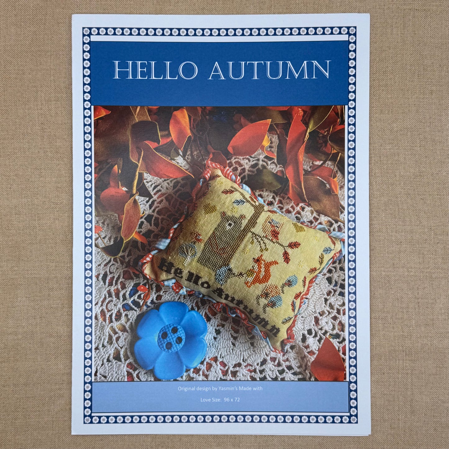 Yasmin's Made with Love - Hello Autumn - Chart and/or Roxy Floss Conversion