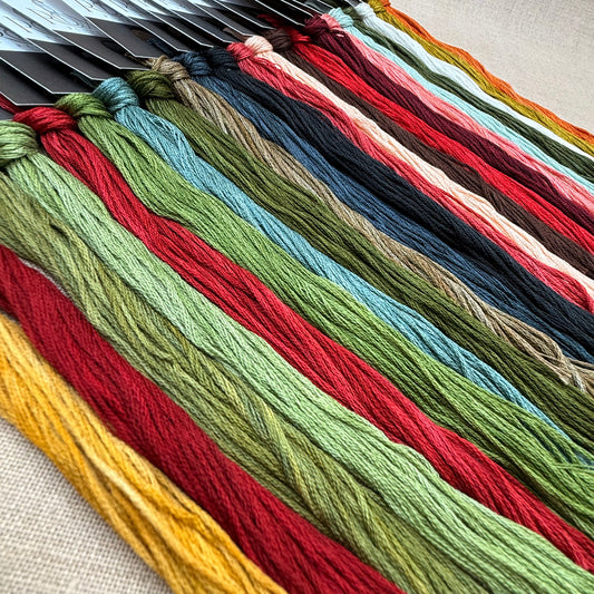 Jeannette Douglas Designs - Christmas Dots Series - Roxy Floss Co. Conversion Pack