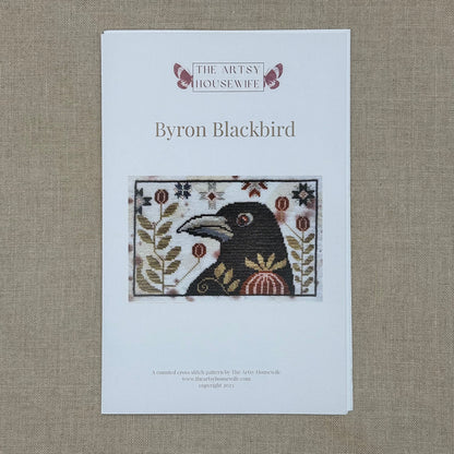 The Artsy Housewife - Byron Blackbird - Chart and/or Roxy Floss Conversion