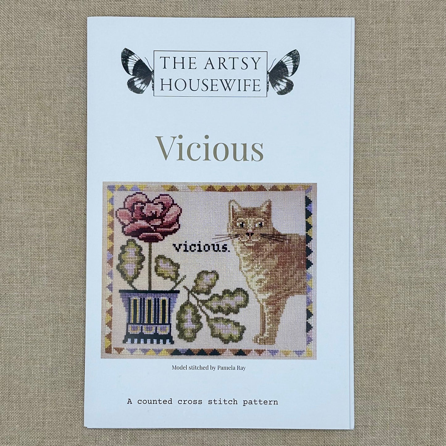 The Artsy Housewife - Vicious - Chart and/or Roxy Floss Conversion