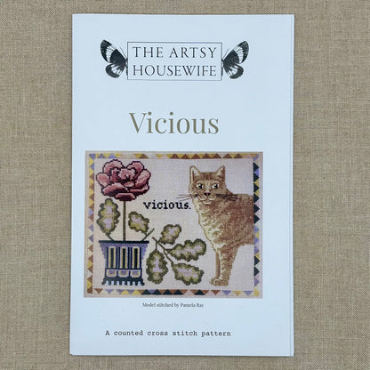 The Artsy Housewife - Vicious - Chart and/or Roxy Floss Conversion