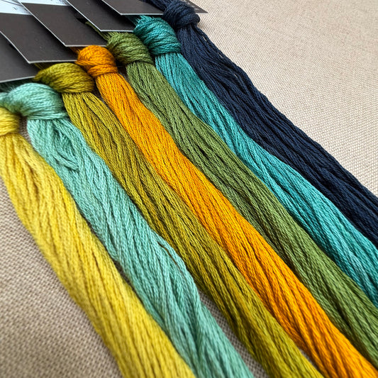 JEDxStitch - Aviary - Roxy Floss Co Floss Pack