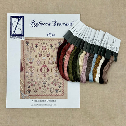 Needlemade Designs - Rebecca Steward -  Physical Chart and/or Roxy Floss