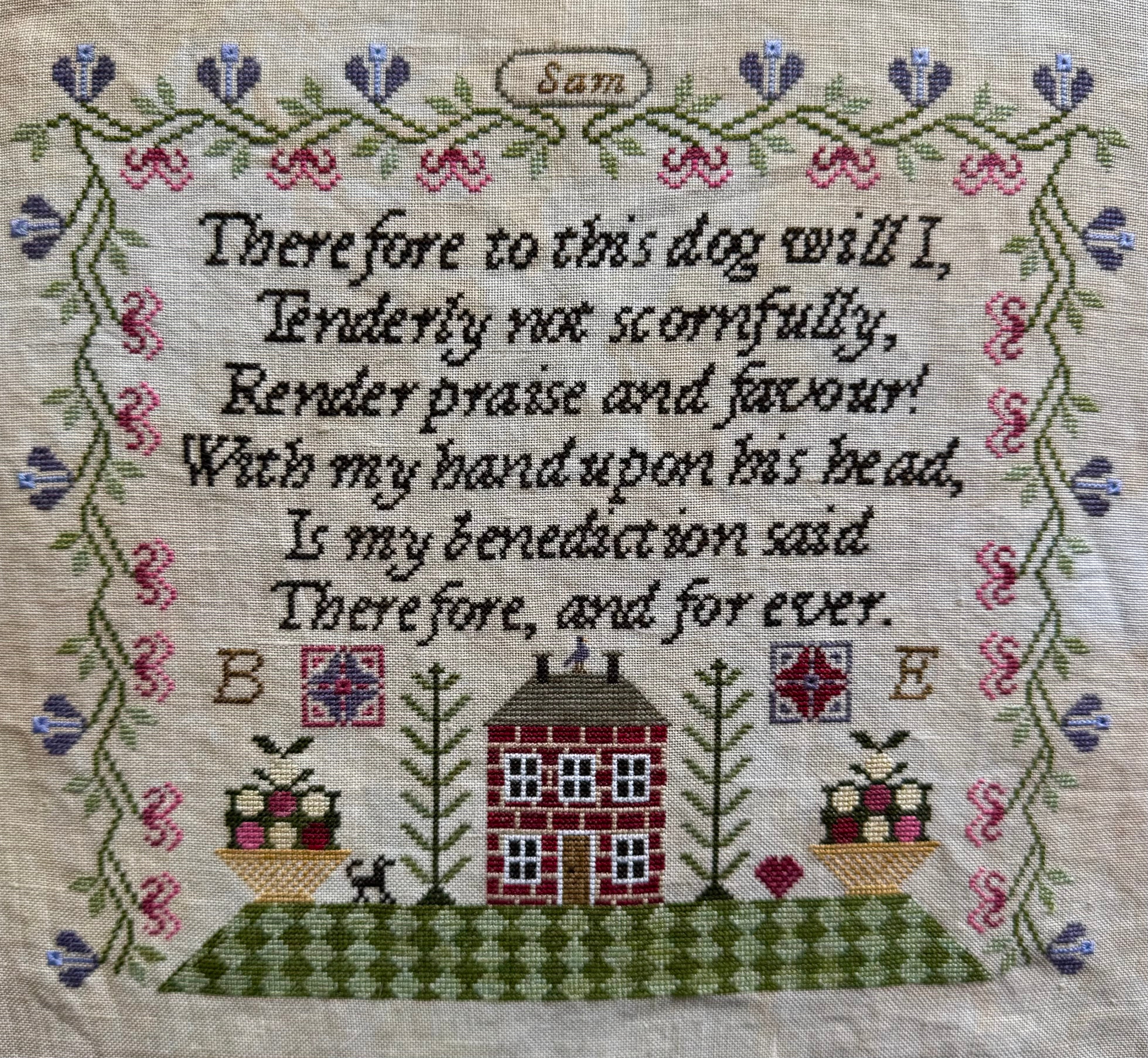 Maximum Cross Stitch - An Ode to a Good Dog - Booklet Chart and/or Rox ...