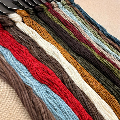 Jeannette Douglas Designs - Winter Alphabet Garden - Booklet Chart and/or Roxy Floss Conversion