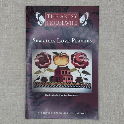The Artsy Housewife - Seagulls Love Peaches - Chart and/or Roxy Floss Conversion