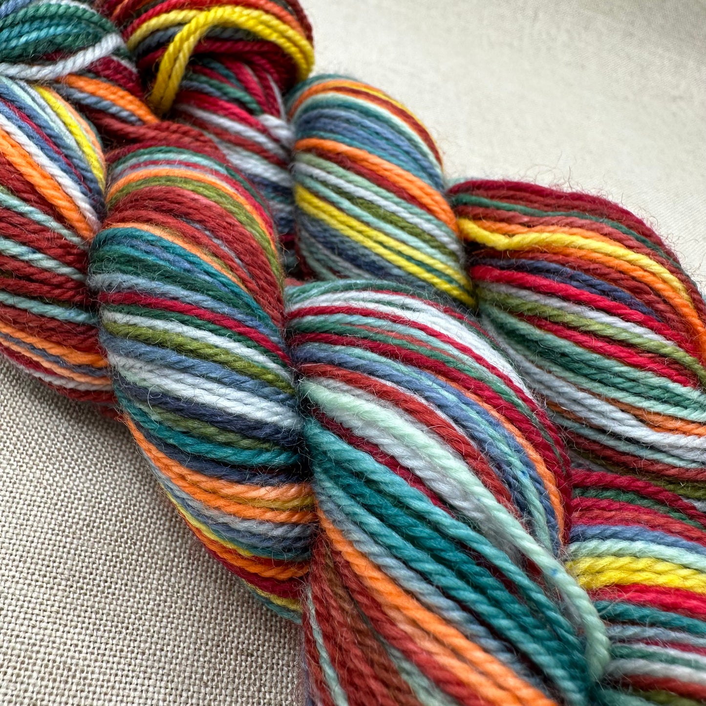 Maximum Cross Stitch, Evertote, Roxy Floss Co, and Timber Yarns - Sampler September 2024 - Basic Knitting Kit