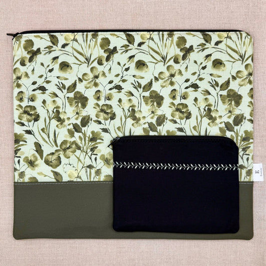 Spring Has Sprung  - Project Bag with Coordinating Notions Pouch