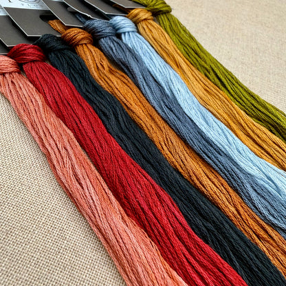 Teresa Kogut - Stitcher's Strawberries (From Hello Spring) - Roxy Floss Conversion