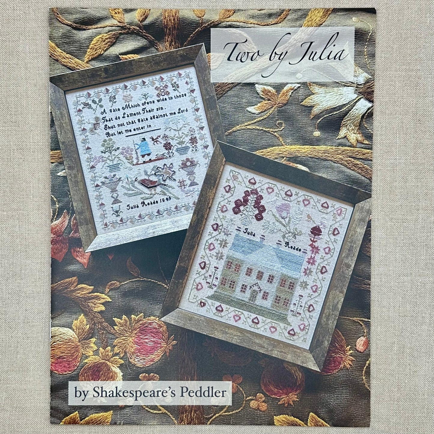 Shakespeare's Peddler - Two by Julia - Booklet Chart and/or Roxy Floss Conversion
