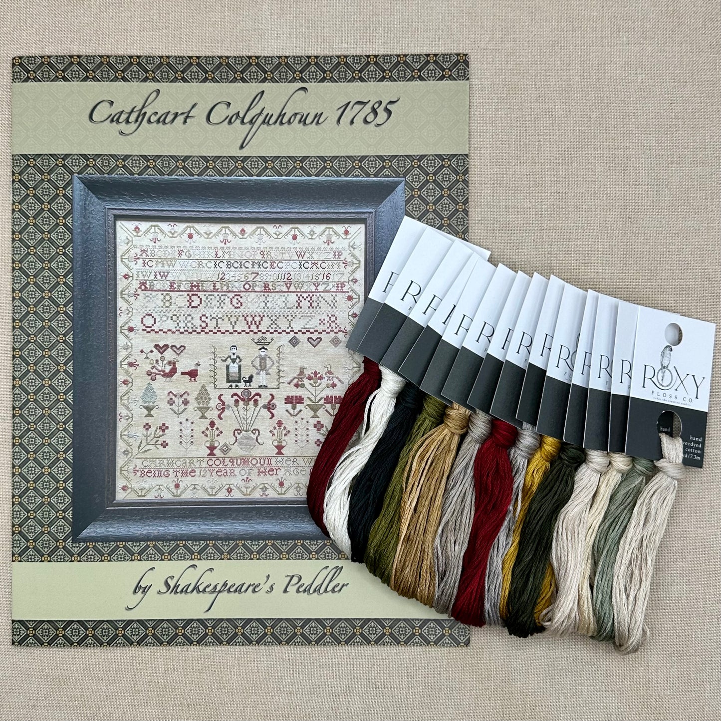 Shakespeare's Peddler - Cathcart Colquhoun 1785 - Booklet Chart and/or Roxy Floss Conversion