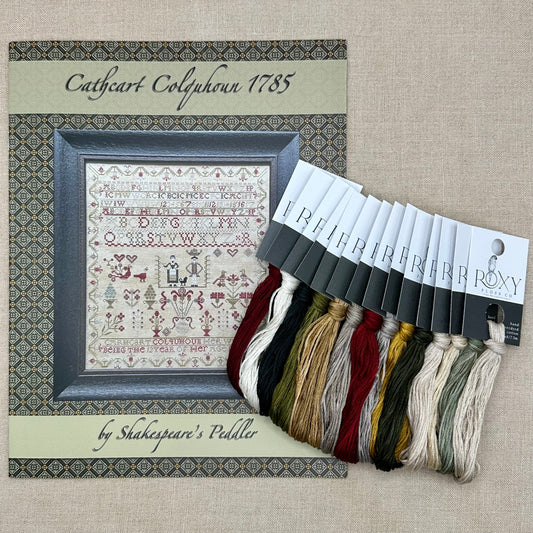 Shakespeare's Peddler - Cathcart Colquhoun 1785 - Booklet Chart and/or Roxy Floss Conversion