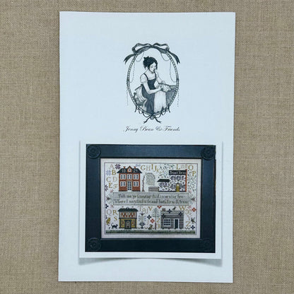 Shakespeare's Peddler - Jenny Bean's Friendship Sampler - Booklet Chart and/or Roxy Floss Conversion