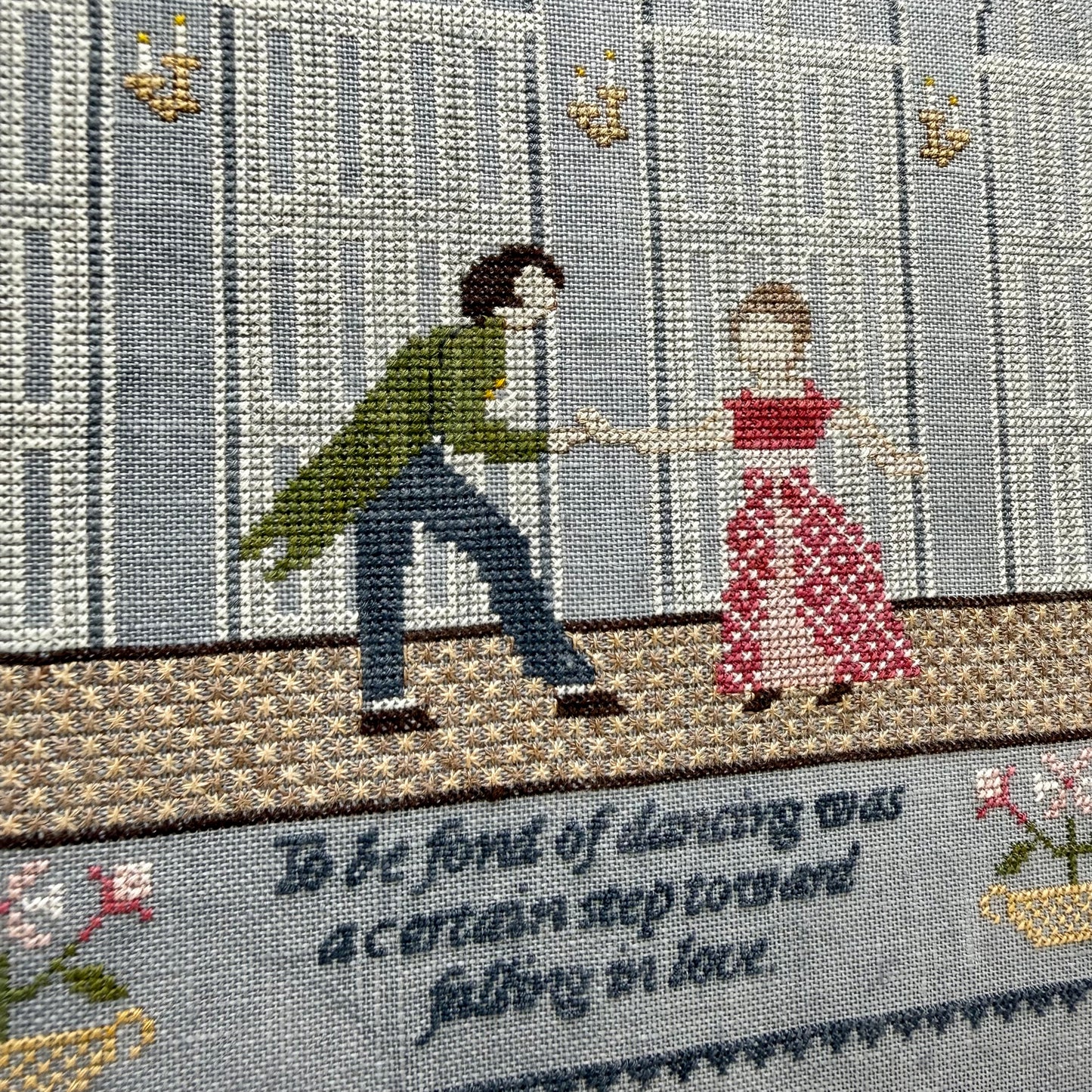 Maximum Cross Stitch - Fond of Dancing (Sampler September 2026)- Booklet Chart IH and/or Roxy Floss