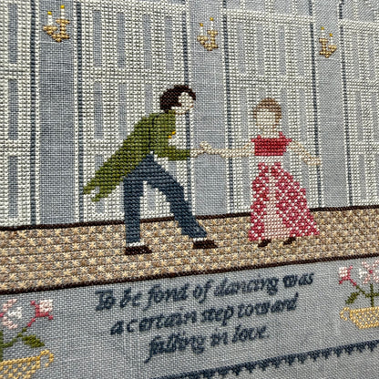 Maximum Cross Stitch - Fond of Dancing (Sampler September 2026)- Booklet Chart IH and/or Roxy Floss