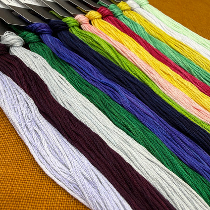 The Marigold Needle - August Twilight - Booklet Chart IH and/or Roxy Floss Co Floss