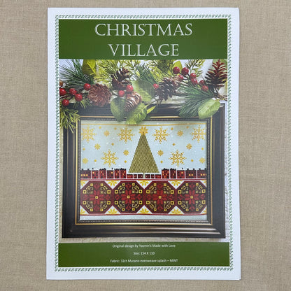 Yasmin's Made with Love - Christmas Village - Chart and/or Roxy Floss Pack