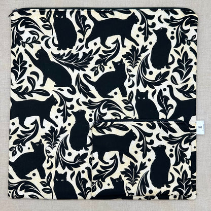 Cats Out of the Bag - Project Bag with Coordinating Notions Pouch