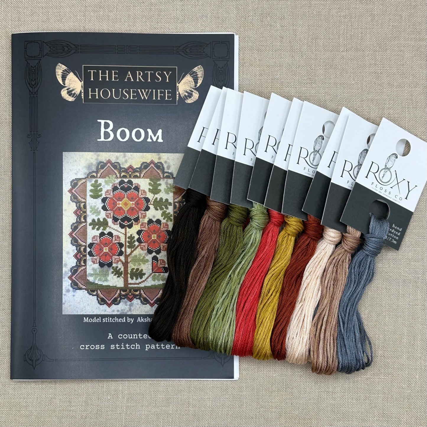 The Artsy Housewife - Boom - Chart and/or Roxy Floss Conversion