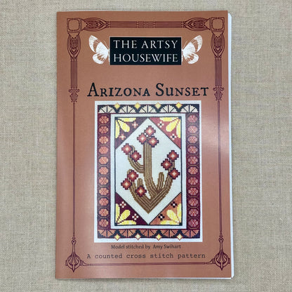 The Artsy Housewife - Arizona Sunset - Chart and/or Roxy Floss Conversion