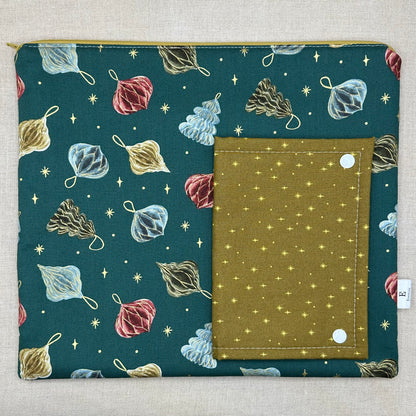 Ornaments Galore - Project Bag with Coordinating Thread Bed and Roxy Floss Co Floss Pack