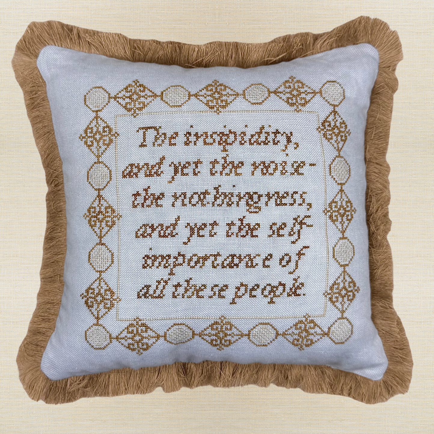 Maximum Cross Stitch - Quoteworthies Pride and Prejudice (Sampler September 2026)- Booklet Chart IH and/or Roxy Floss
