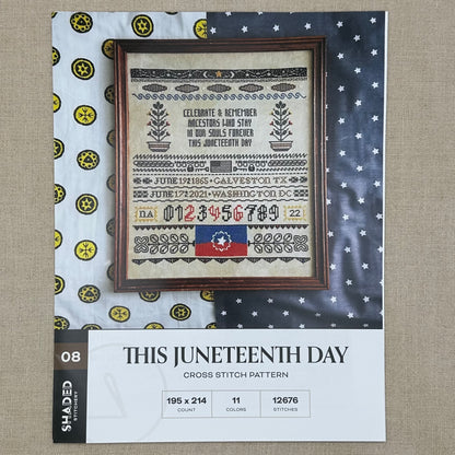 Shaded Stitchery - This Juneteenth Day - Booklet Chart