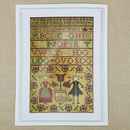 Modern Folk Embroidery -  Katrin & William - Booklet Chart