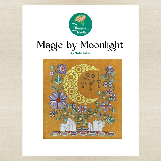 The Marigold Needle - Magic by Moonlight - Booklet Chart IH and/or Roxy Floss Co Floss