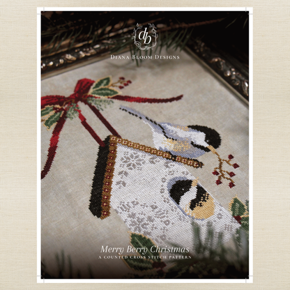 Diana Bloom Designs - Merry Berry Christmas - Chart and/or Roxy Floss