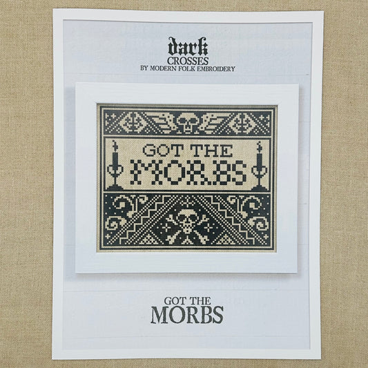 Modern Folk Embroidery - Got the Morbs - Booklet Chart