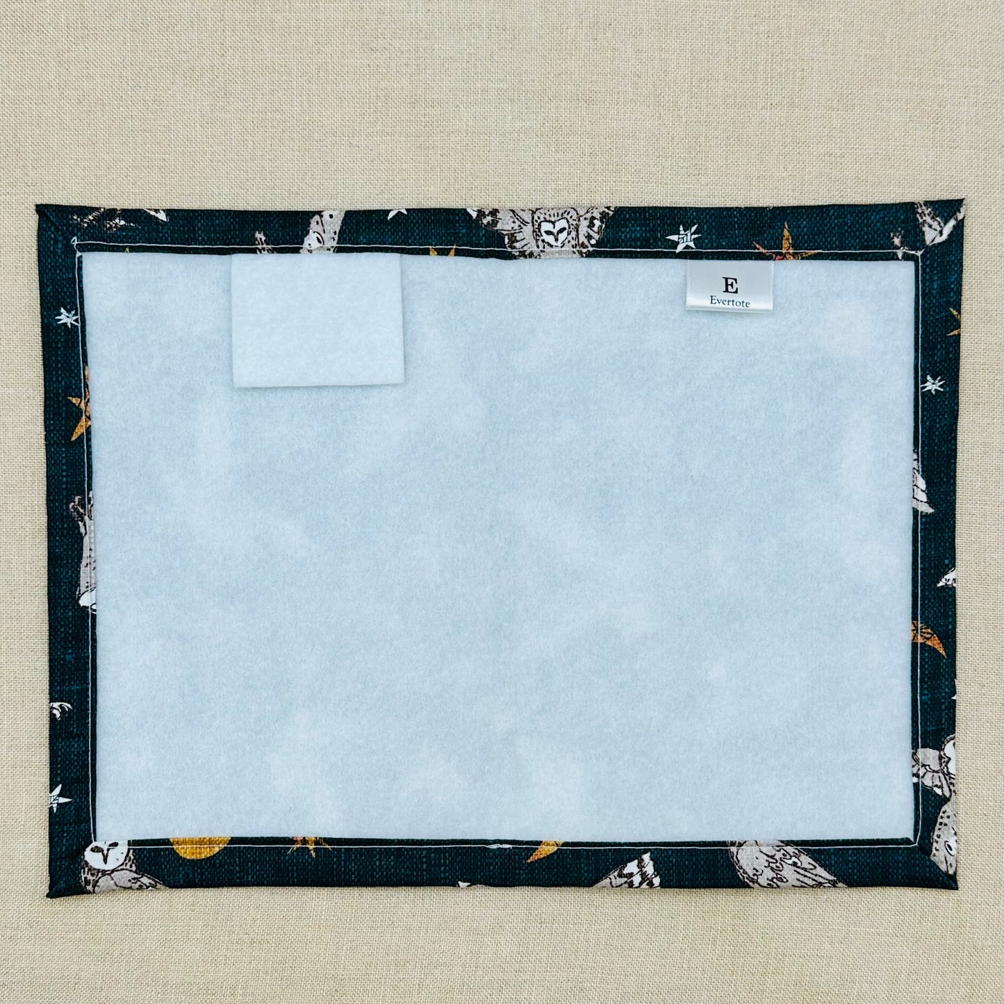 What A Hoot - Project Bag with Coordinating Notions Pouch AND Thread Bed