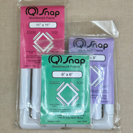 Q Snap Plastic Needlework Frame - Asst Sizes