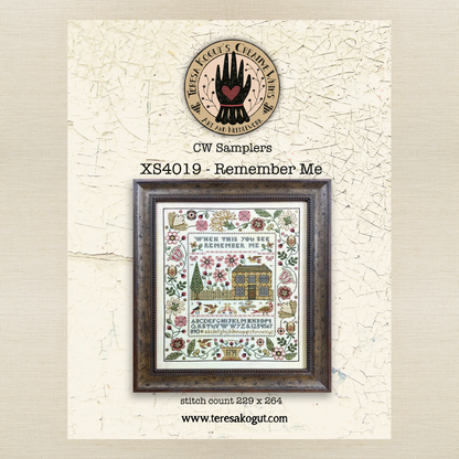 Teresa Kogut - Remember Me - Booklet Chart and/or Roxy Floss Conversion