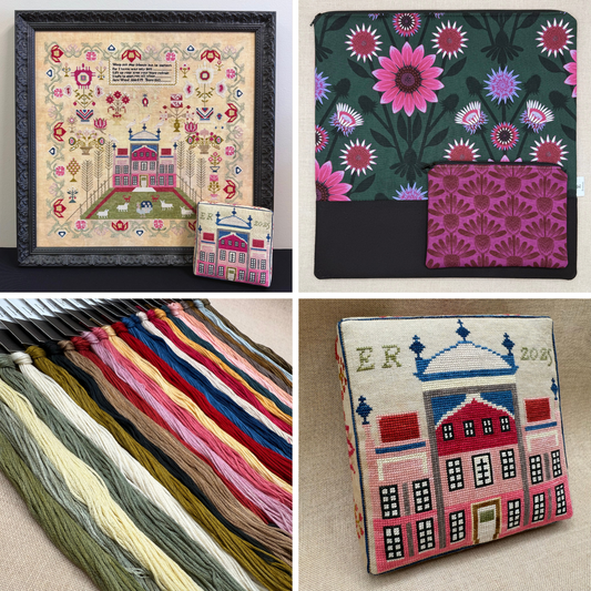 Maximum Cross Stitch, Evertote, and Roxy Floss Co - Jane Wood 1853 (Sampler September 2025)- Full Kit