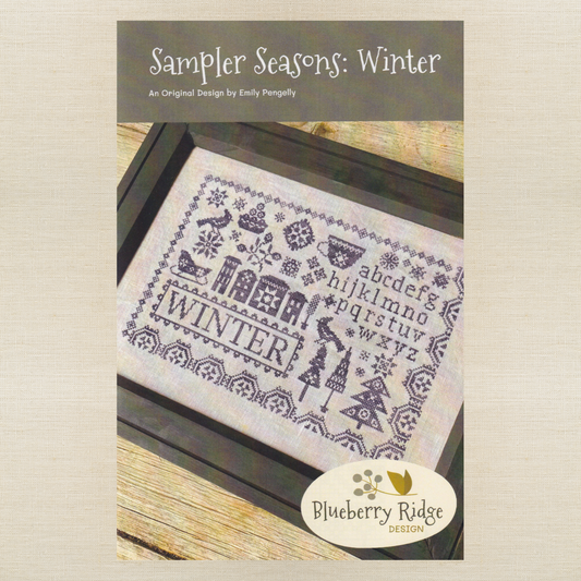 Blueberry Ridge Design - Sampler Seasons: Winter - Cross Stitch Chart